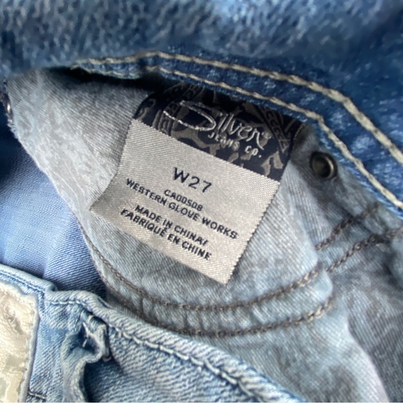 Silver Jeans Suki Capri Jeans size 4 size 27 - Picture 8 of 12
